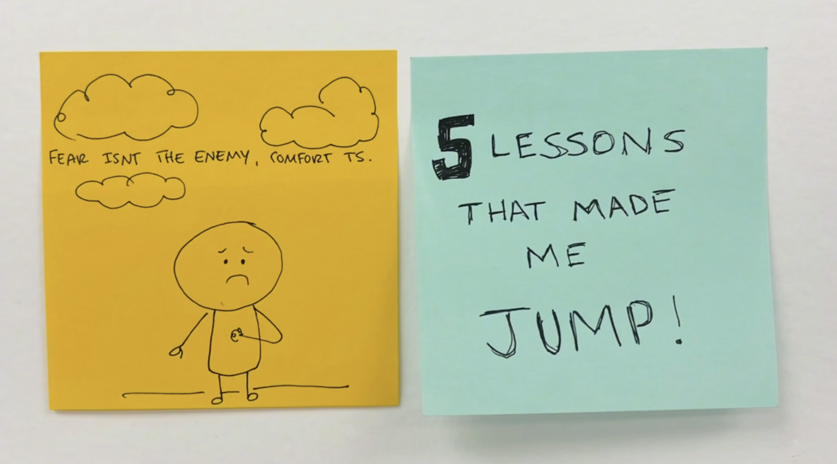 Day 1: Fear Isn't the Enemy, Comfort Is